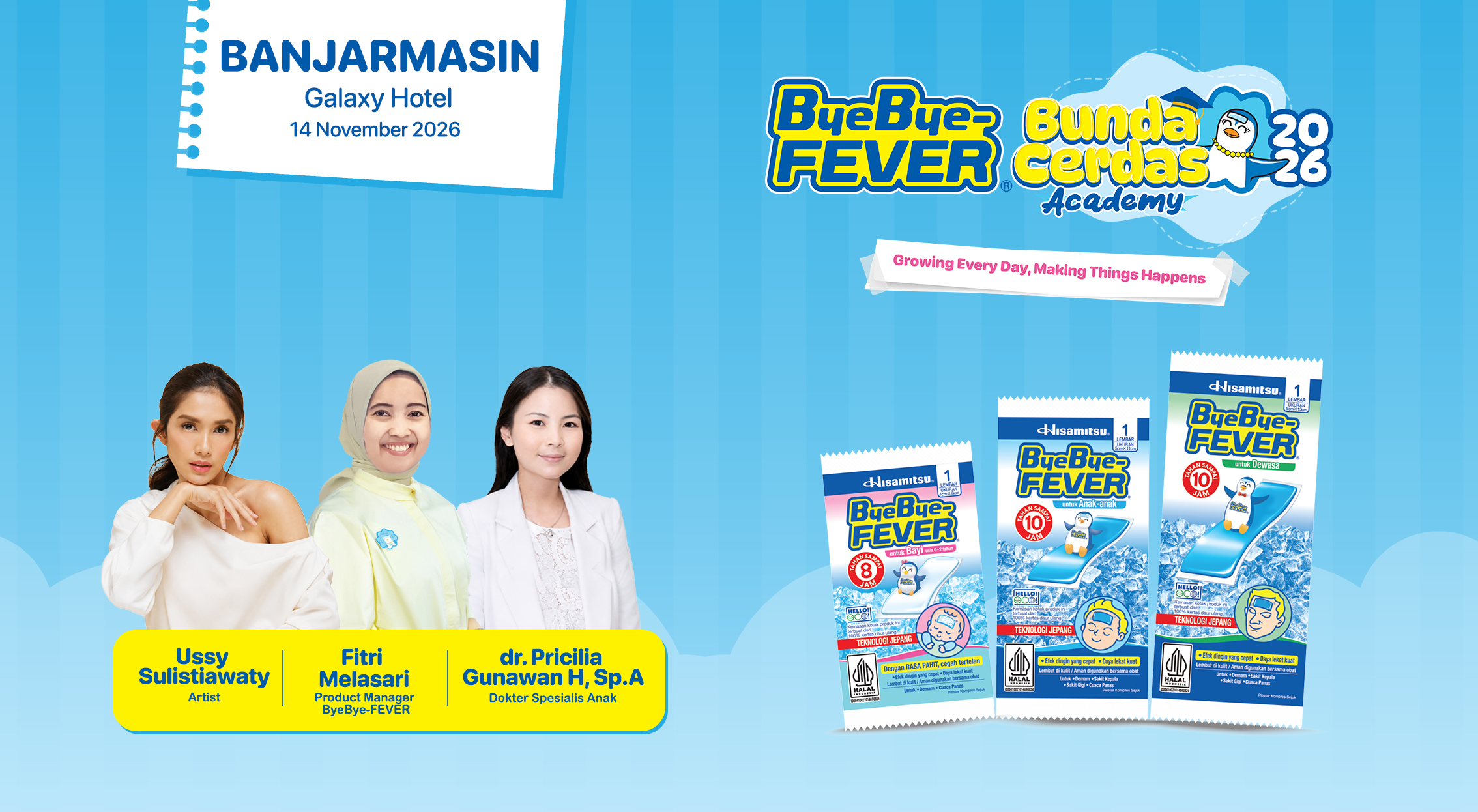 ByeBye-FEVER Bunda Cerdas Academy 2026 Banjarmasin
