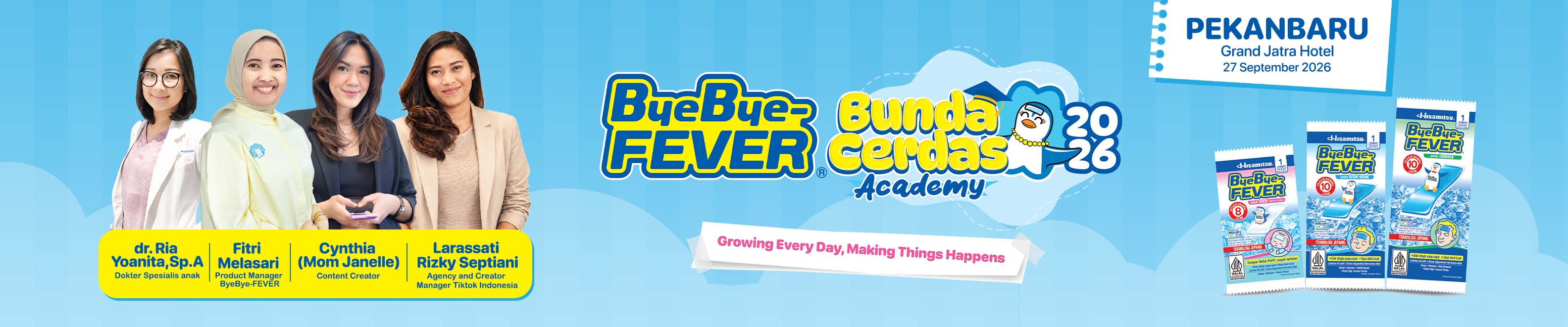 ByeBye-FEVER Bunda Cerdas Academy 2026 Pekanbaru