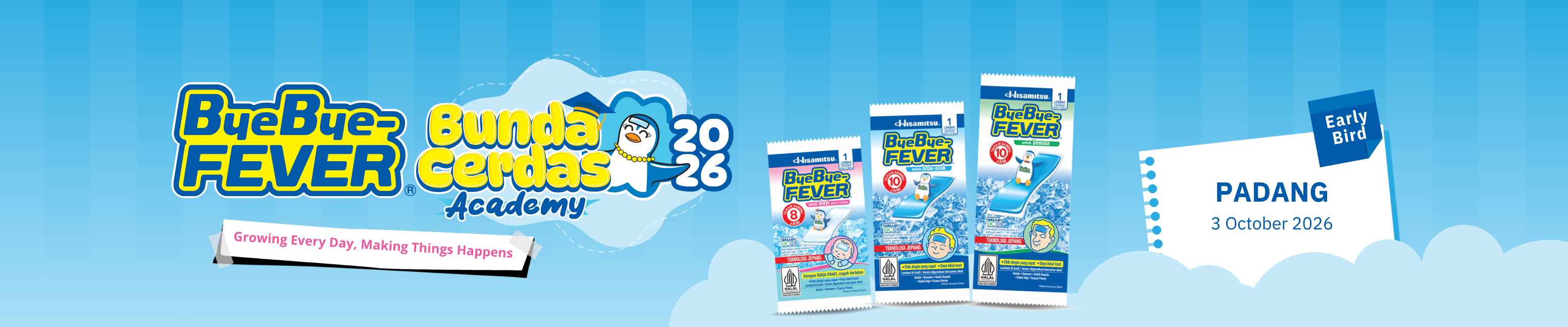 ByeBye-FEVER Bunda Cerdas Academy 2026 Padang
