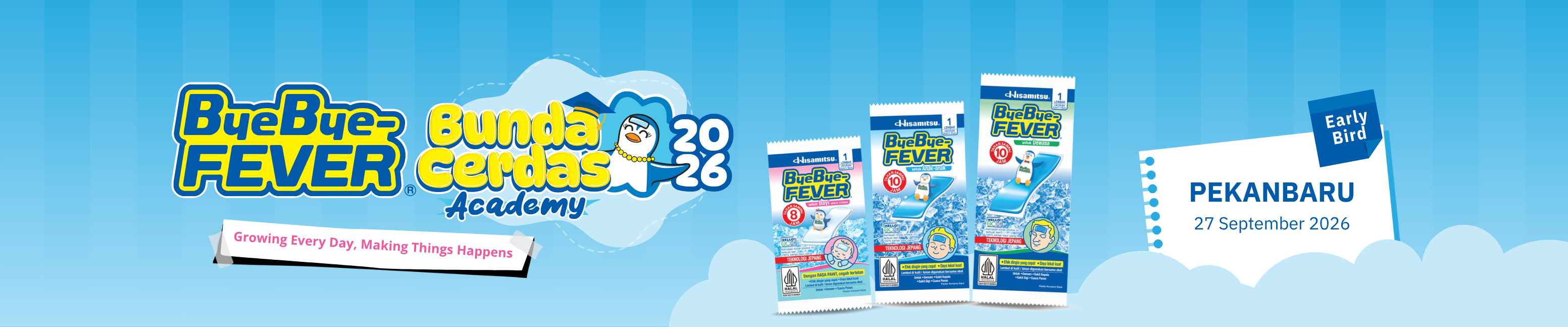ByeBye-FEVER Bunda Cerdas Academy 2026 Pekanbaru