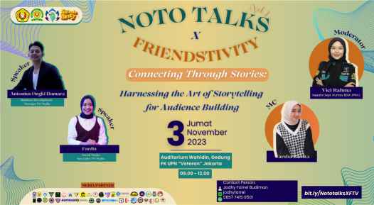 FTV x UPN Veteran Jakarta - NOTO TALKS