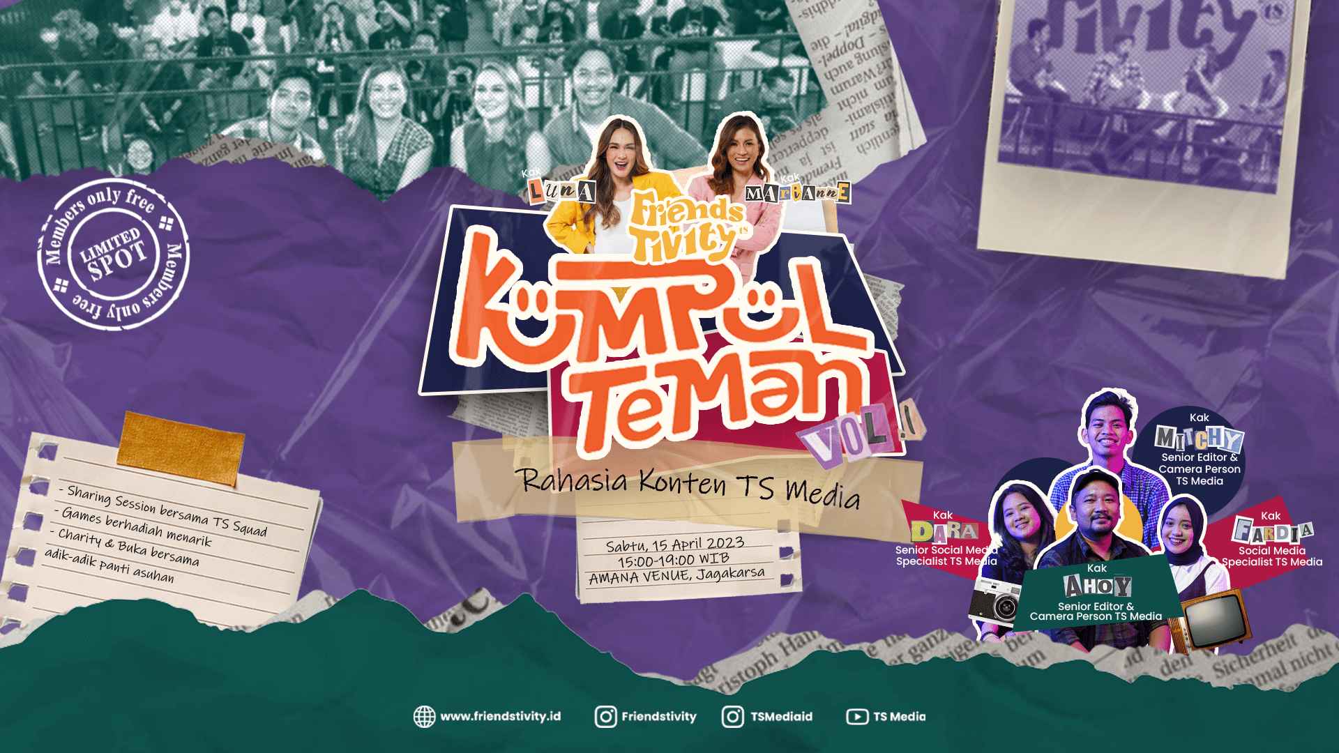 Kumpul Teman Vol. 1 - Rahasia Konten TS Media