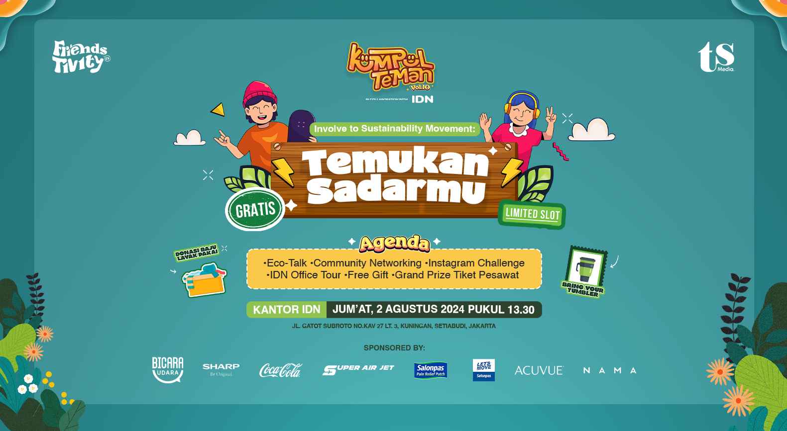 Kumpul Teman Vol 10 in Collaboration with IDN