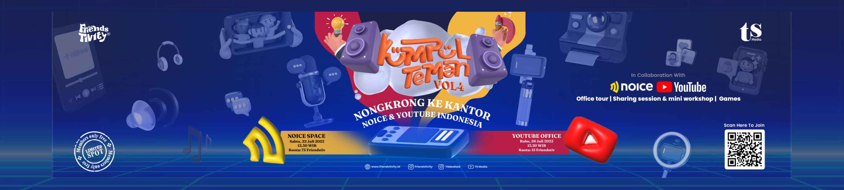 Kumpul Teman Vol 4  - Nongkrong di kantor Youtube