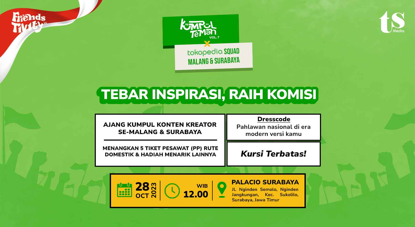 Kumpul Teman Vol 7 x Tokopedia Squad Malang Surabaya