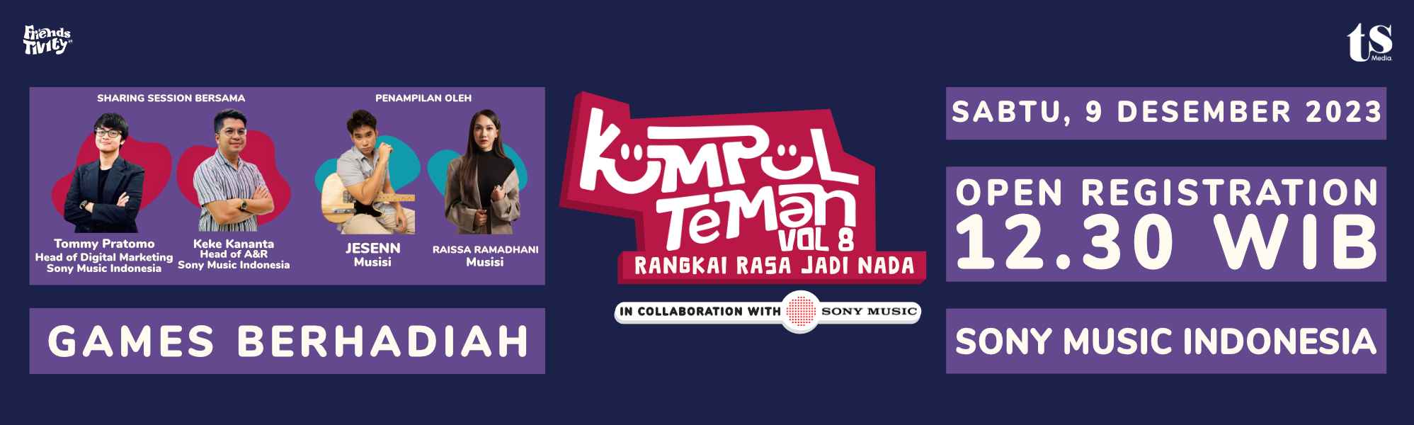 Kumpul Teman Vol 8 - Rangkai Rasa Jadi Nada