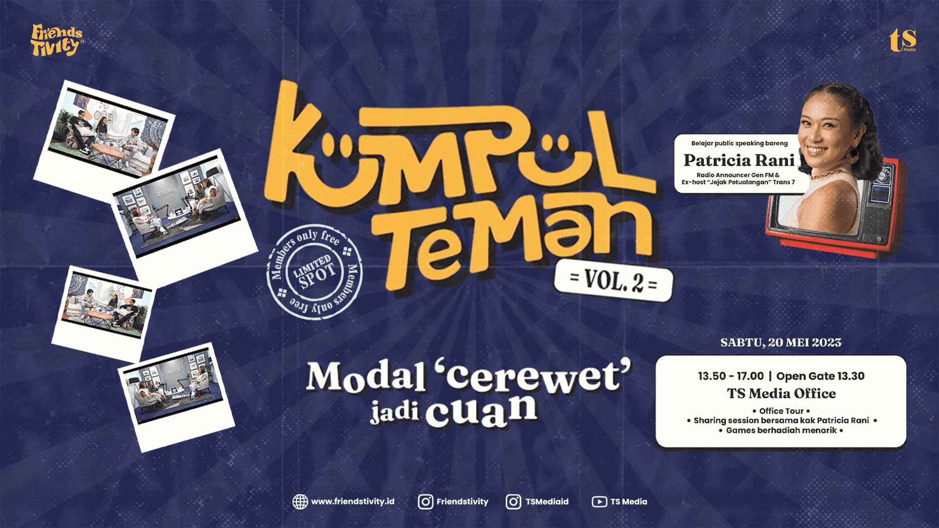 Kumpul Teman Vol. 2 - Modal Cerewet Jadi Cuan
