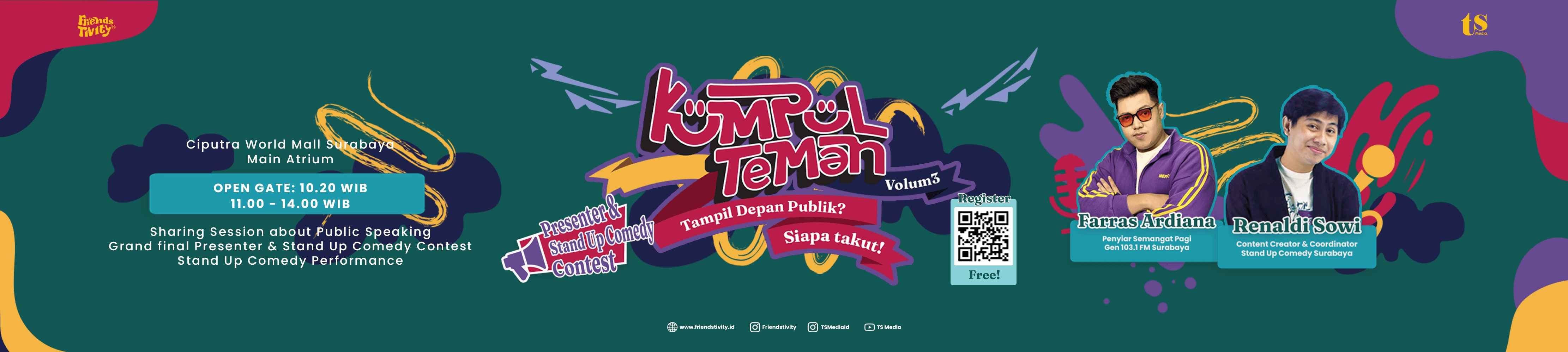 Kumpul Teman Vol. 3 - Tampil Depan Publik? Siapa takut!