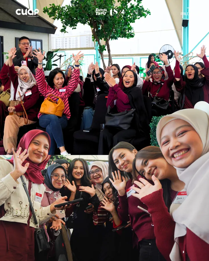 Keseruan peserta CUAP Gathering Bandung