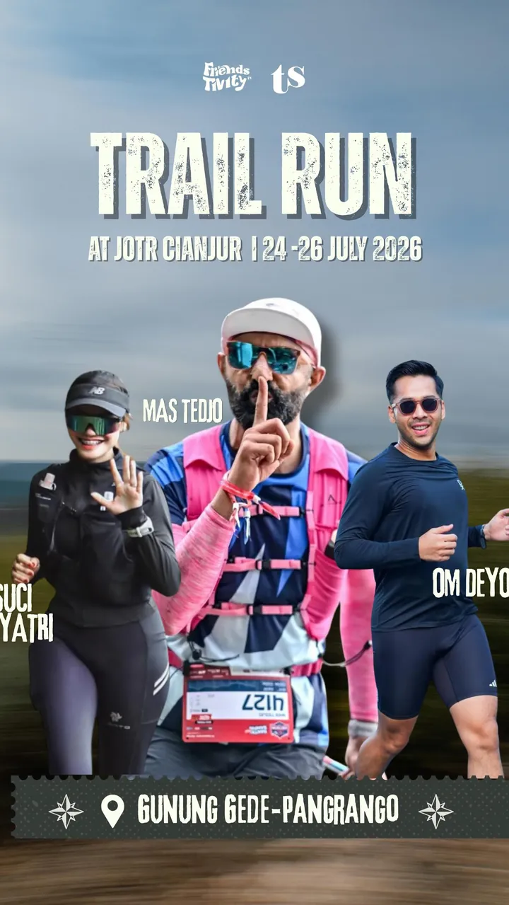 Trail Run Friendstivity di Gunung Gede-Pangrango