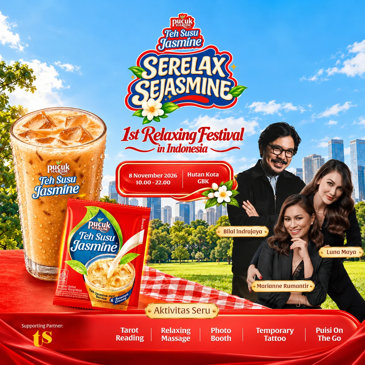 Serelax Sejasmine  2026 by Teh Susu Jasmine dari Pucuk Harum