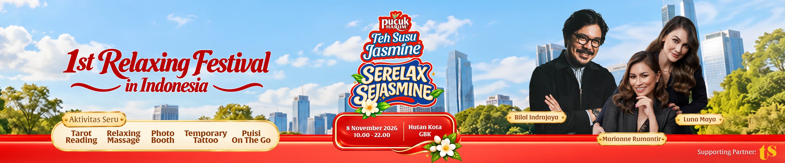 Serelax Sejasmine  2026 by Teh Susu Jasmine dari Pucuk Harum