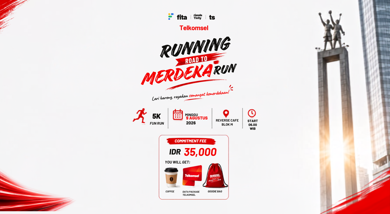 Runnning Road to Merdeka Run