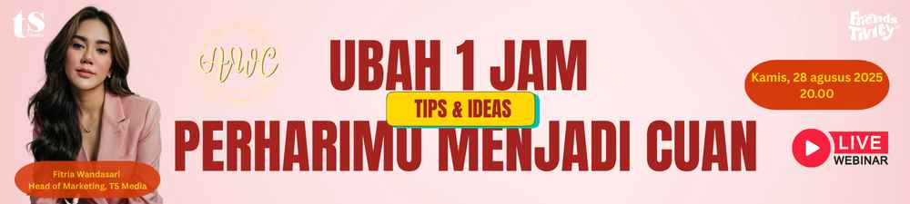 Webinar : Ubah 1 Jam Perharimu Jadi Cuan